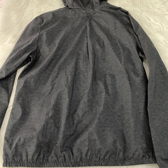 Asics womens gray jogging jacket size M purple zipper - Picture 8 of 10